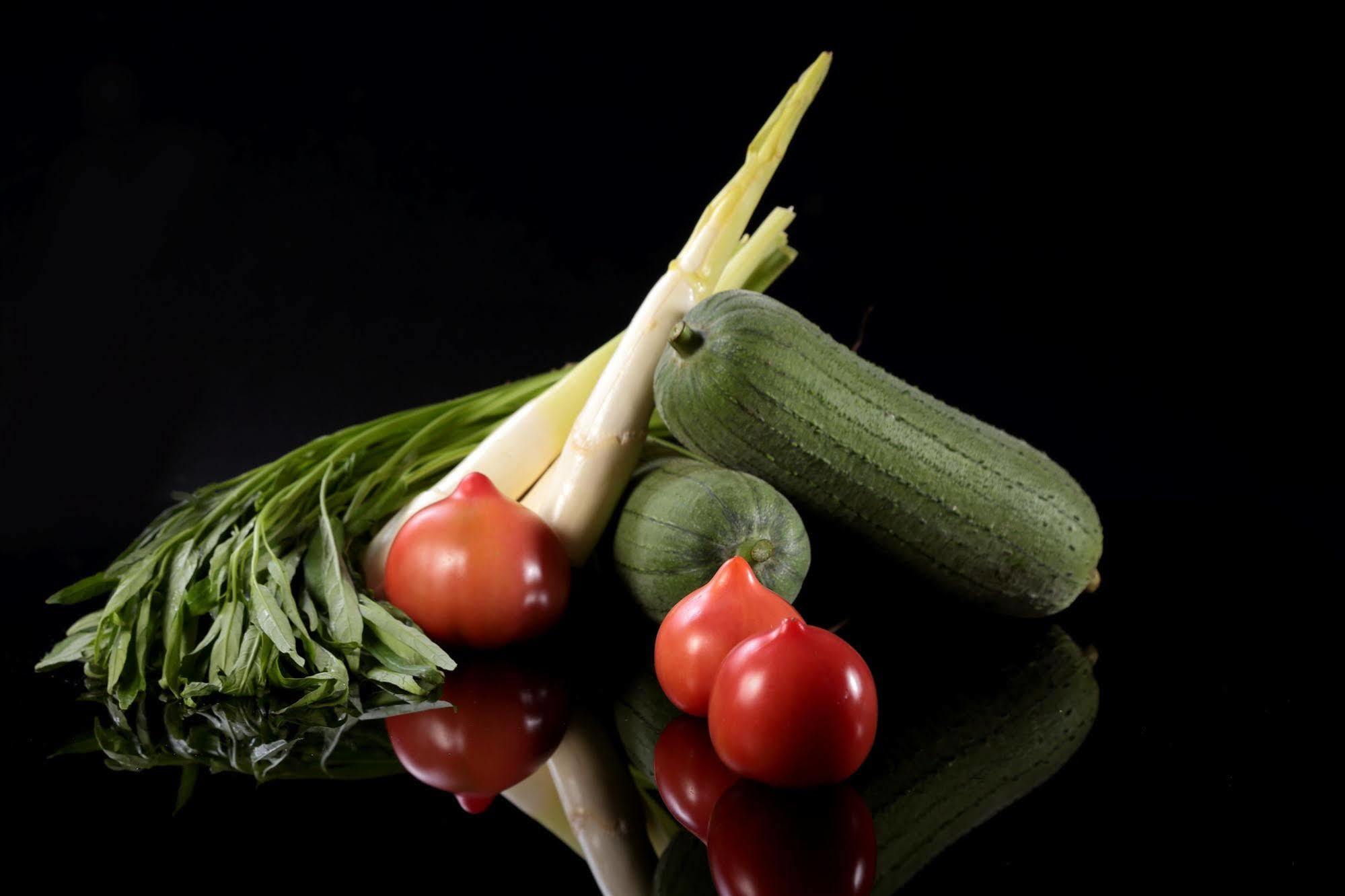 ホテル ウェルスプリング バイ シルクス 礁渓郷 エクステリア 写真 Vegetables